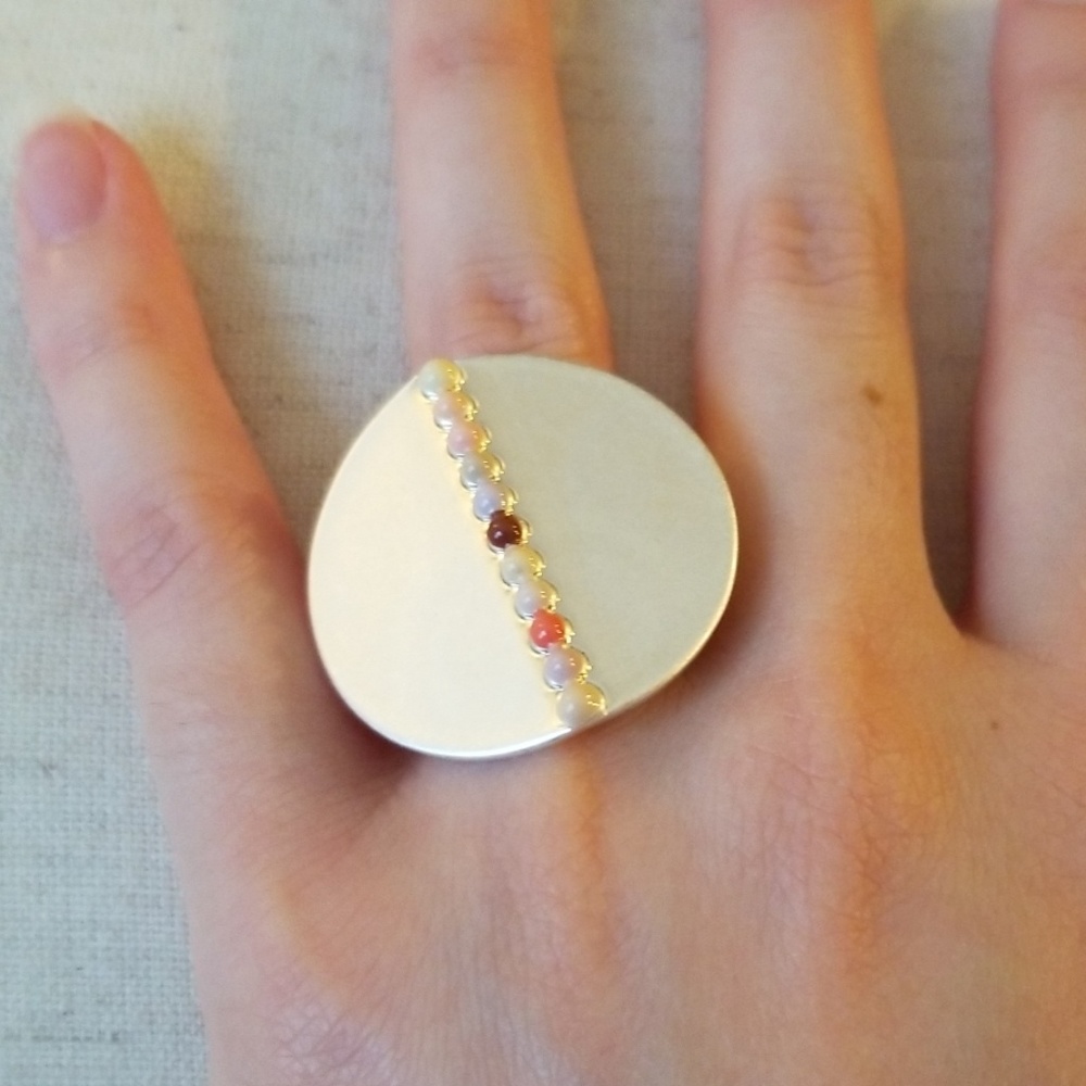 Jewelmint silver Midas ring